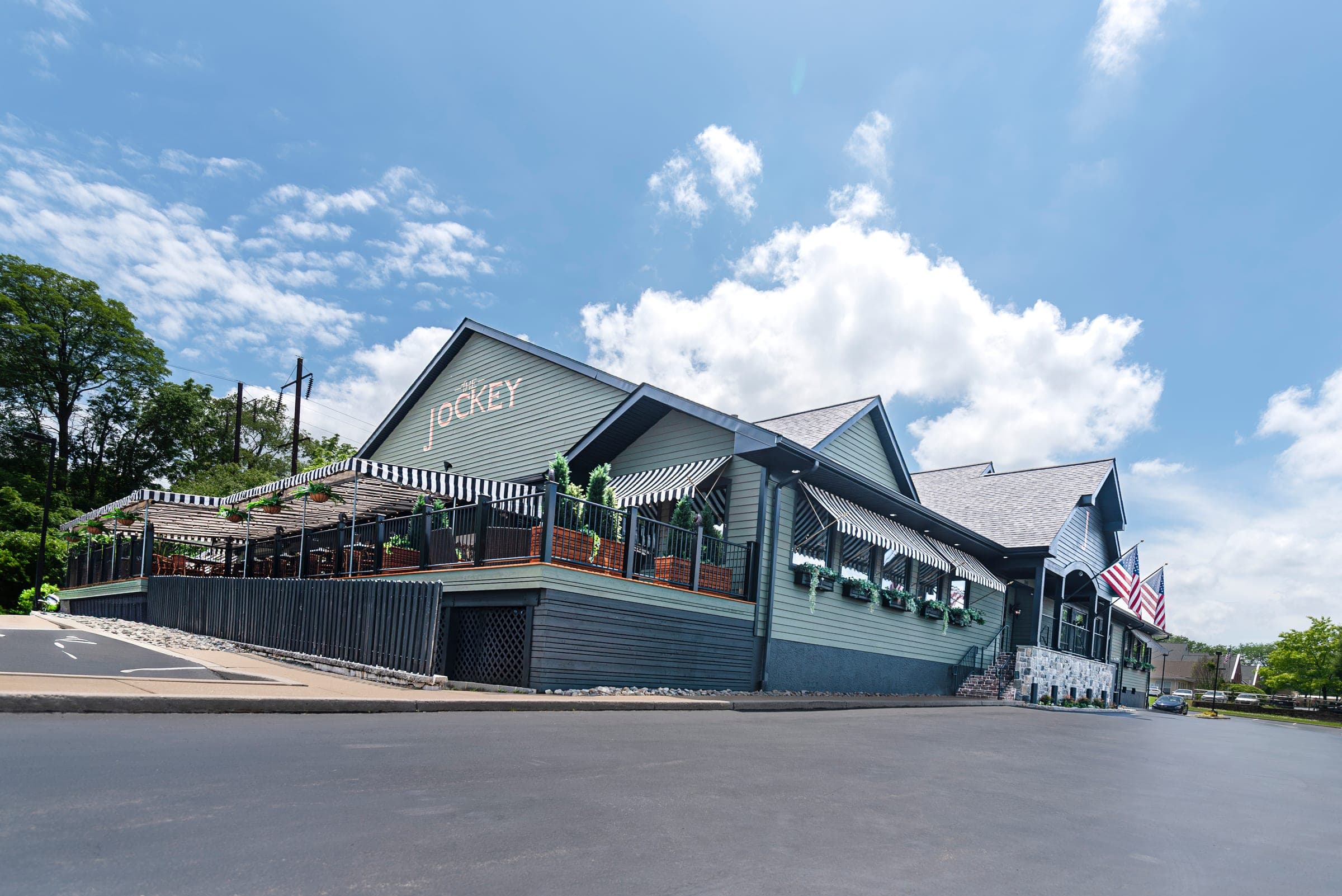 The Jockey Tavern building on Lancaster Avenue in Malvern, PA