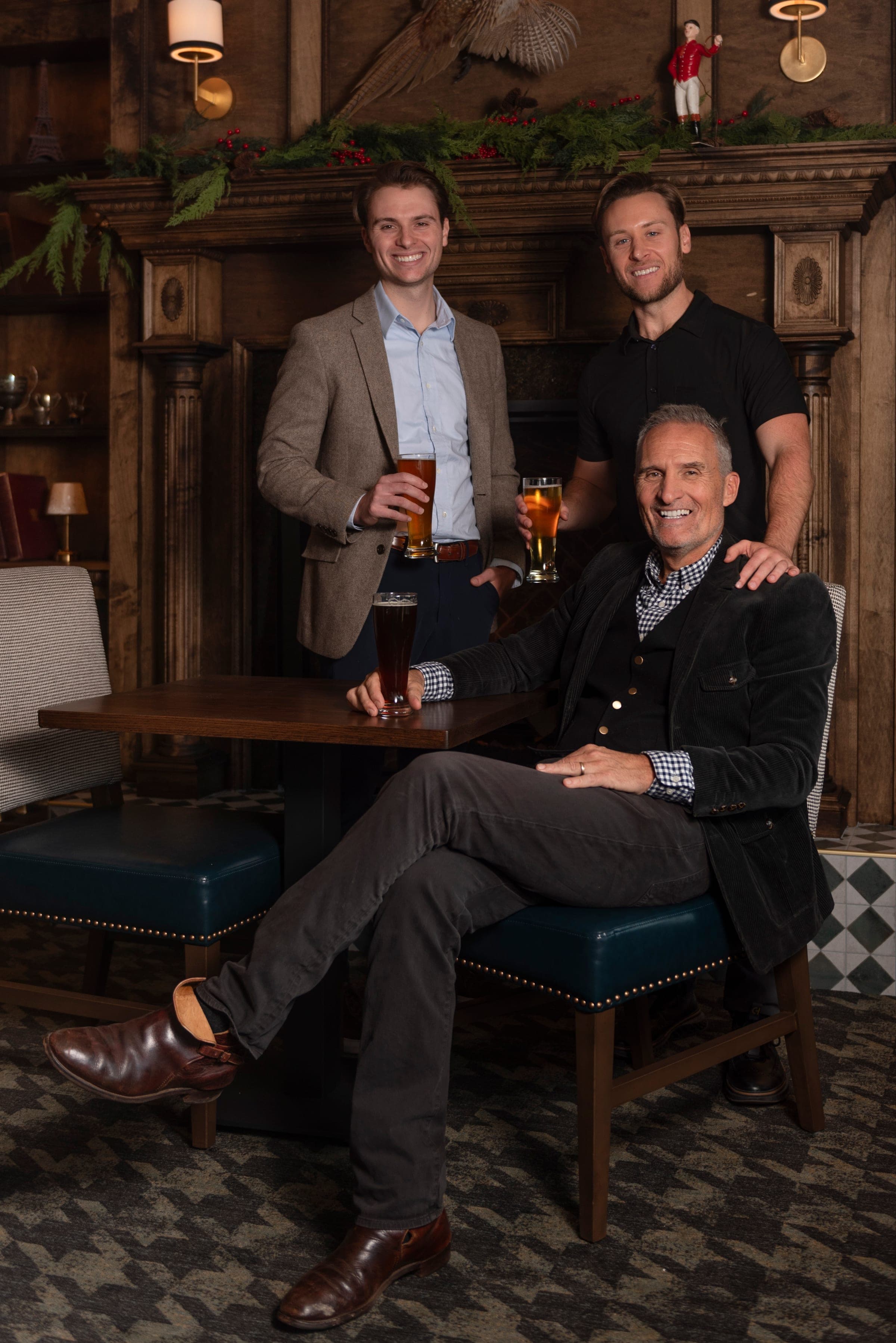 The Mangan family at The Jockey Tavern, an equestrian tavern in Malvern, PA