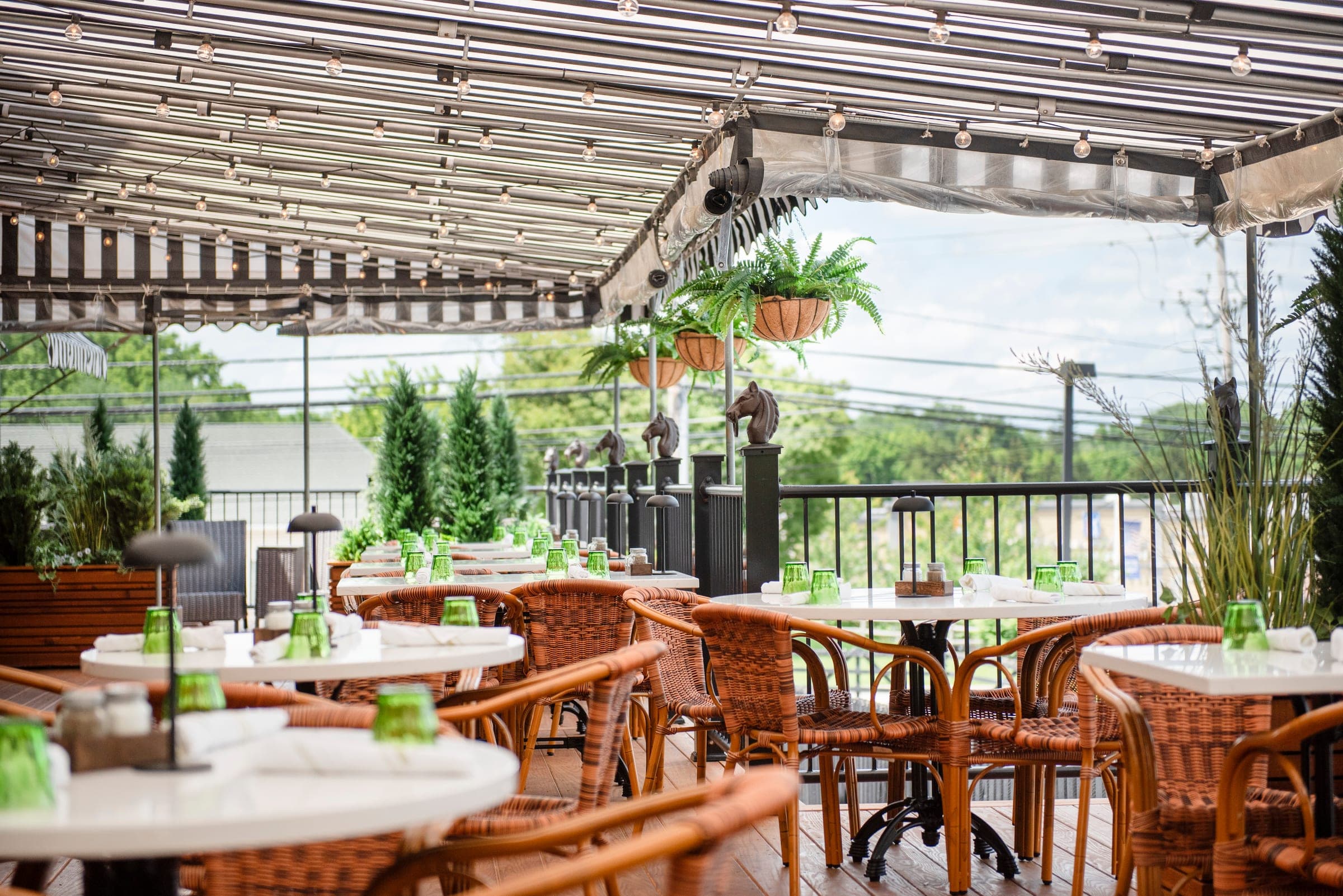 Outdoor Dining at The Jockey Tavern in Malvern, PA