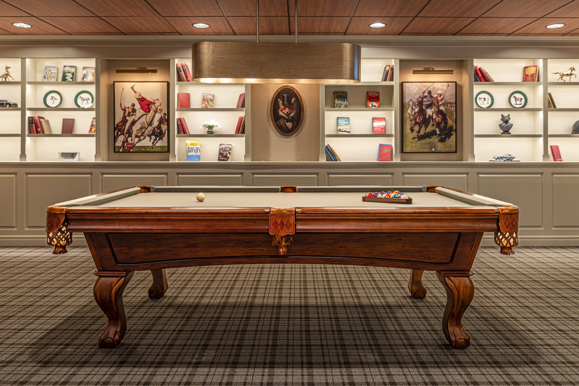 A private party room set for guests at The Jockey Tavern, Malvern, PA