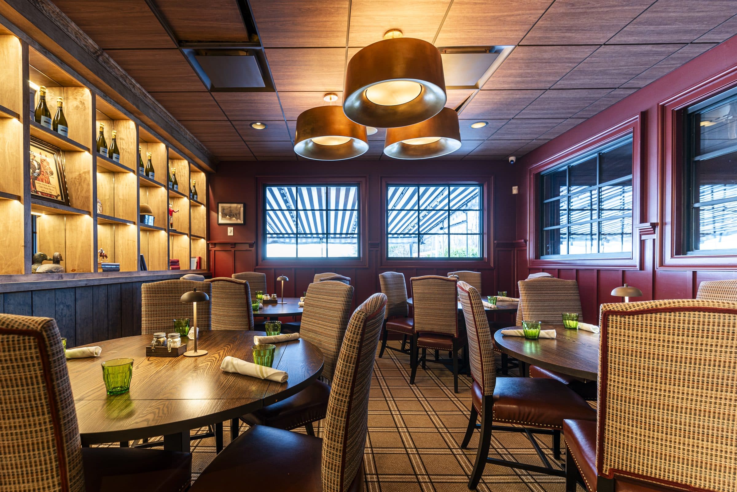 The Saratoga Room private event space at The Jockey Tavern in Malvern, PA